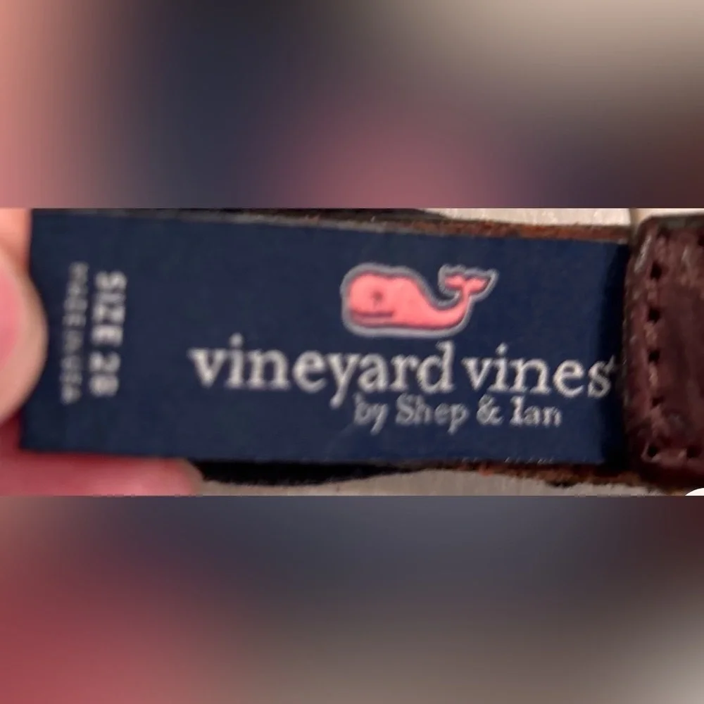 Vineyard Vines by Shep & Ian |  Marlin belt. Size: 28